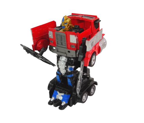 Robot 2in1 Truck Transformers Warrior Optimus Prime Red HXSY18