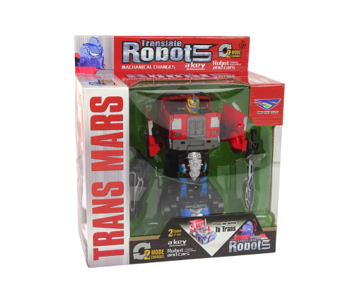 Robot 2in1 Truck Transformers Warrior Optimus Prime Red HXSY18