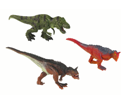 Set of Dinosaur Figurines 8 pieces Colorful