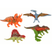 Set of Dinosaur Figurines 8 pieces Colorful