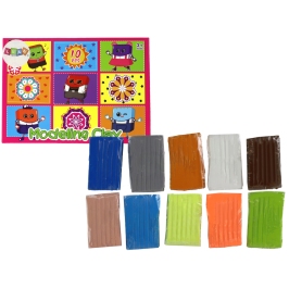 Artistic Set of Plastic Clay 10 Colors