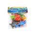 Set of Sea Animal Figurines 7 Pieces Aquatic Plants