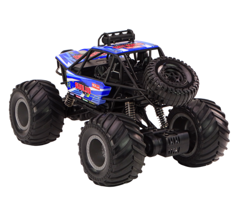 Off-road Remote Controlled RC Car 1:8 Blue Shock Absorbers