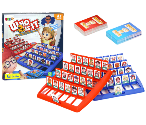 Guess Who Strategic Memory Game with 24 Character Cards