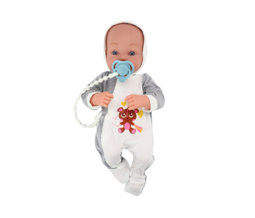 Baby Doll With Pacifier Blanket Bodysuit Accessories Set 35 cm