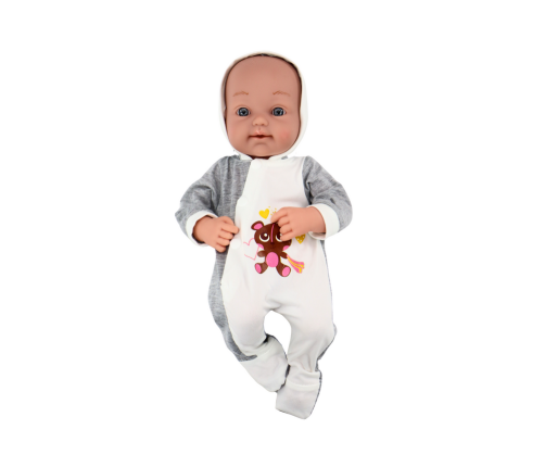 Baby Doll With Pacifier Blanket Bodysuit Accessories Set 35 cm