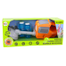 Soap Bubble Machine Lawn Mower Trimmer Two Liquids Orange