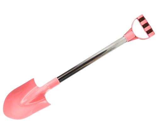 Sand Shovel Aluminum Handle Pastel Pink 60cm