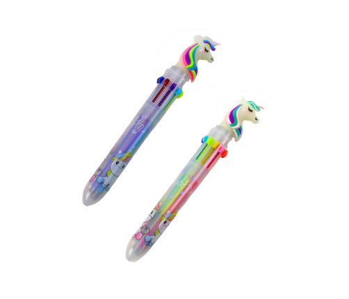 Unicorn Pen Multicolor Automatic 10 Colors Mix