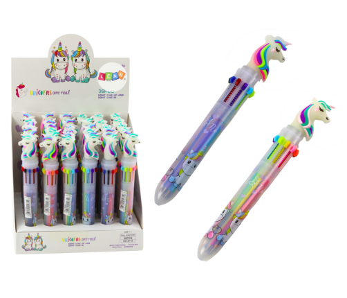 Unicorn Pen Multicolor Automatic 10 Colors Mix