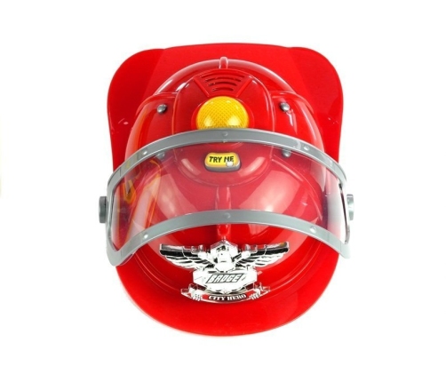 Set of Firefighter Helmet Hatchet Accessories