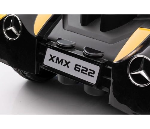 Bērnu elektriskais traktors Mercedes XMX622 Yellow