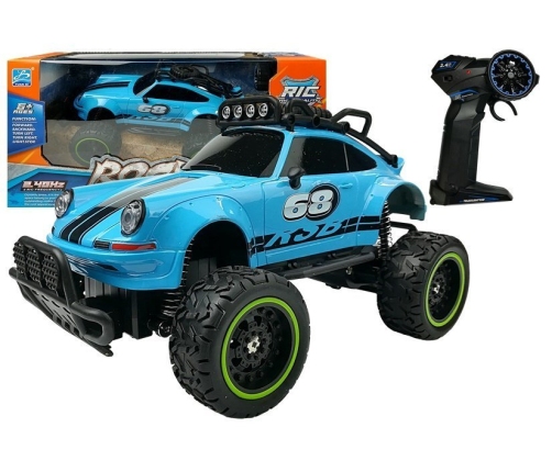 Remote controlled Car Off-road R/C Beetle Blue 2.4G