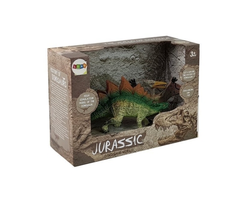 Set of Stegosaurus, Pteranodon Dinosaur Figurines