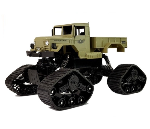 Off-Road Pickup 1:12 Remote Controlled R / C Yellow Tracks