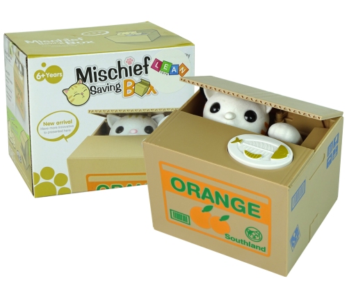 Mischief Saving Box Cute Kitty Money Box Piggybank