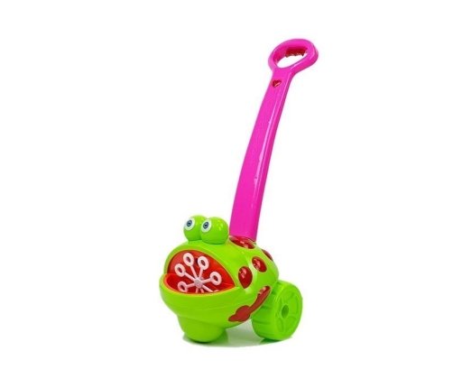 Soap Bubble Machine Frog With Pink Hand Light Music