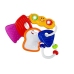 Colorful Clapper Glowing Keys Teether