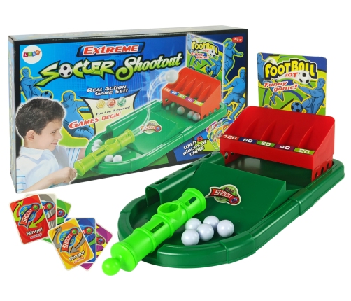 Ball Launcher Game Cards Football Points