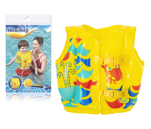 Vest For Swimming Lessons 41x30 cm Tropical Bestway 32069