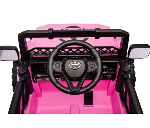 Двухместный детский электромобиль Toyota FJ Pink