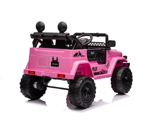 Двухместный детский электромобиль Toyota FJ Pink