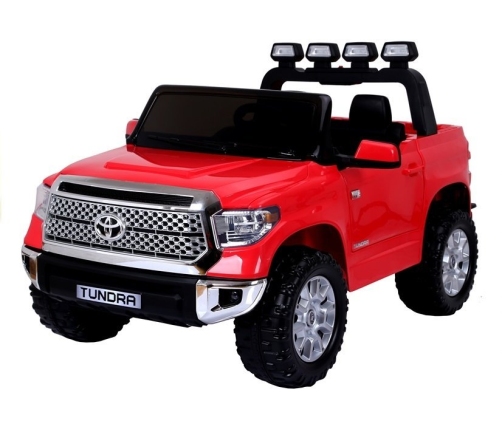 Divvietīgs bērnu elektromobilis Toyota Tundra Red