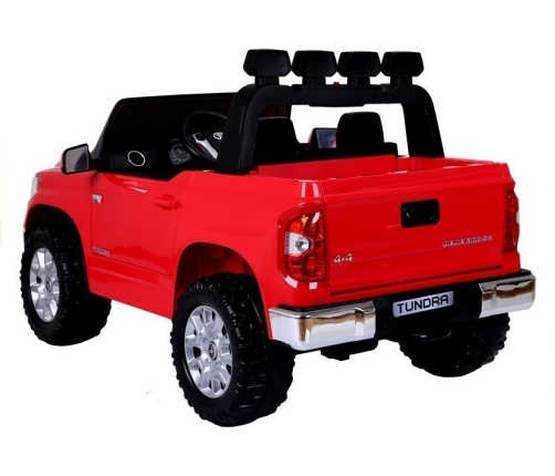 Divvietīgs bērnu elektromobilis Toyota Tundra Red