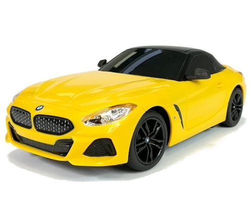 Car R/C BMW Z4 Roadster Rastar 1:24 Yellow