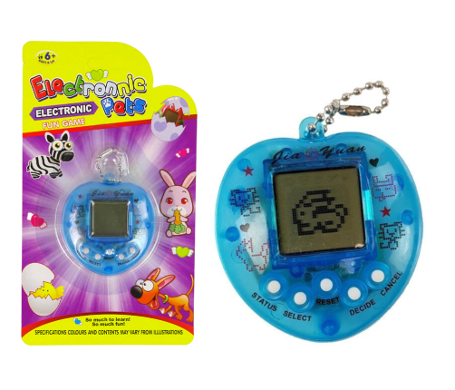 Electronic Tamagotchi Animal Blue Game