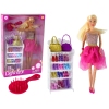 Lucy Doll, Pink Glitter Dress, Shoes Set