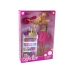 Lucy Doll, Pink Glitter Dress, Shoes Set