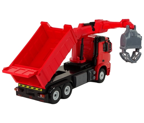 Mercedes Rastar Red Grapple Truck