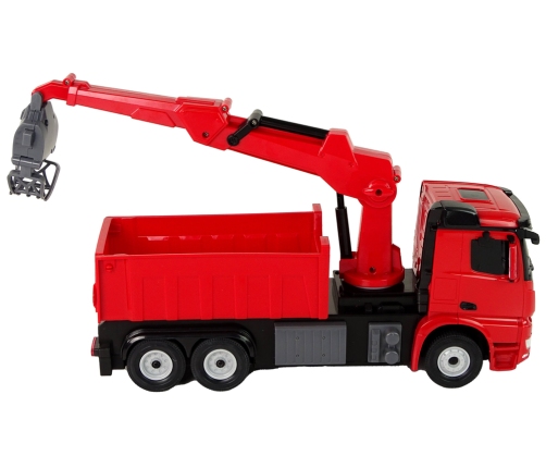 Mercedes Rastar Red Grapple Truck