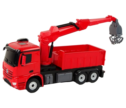 Mercedes Rastar Red Grapple Truck