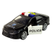 Car Police 1:14 Lights Sounds Black