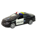 Car Police 1:14 Lights Sounds Black