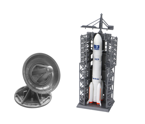 Space Mission Set Space Rocket Astronaut Spaceship 5 pcs