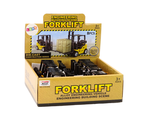 Forklift Friction Drive Metal Yellow