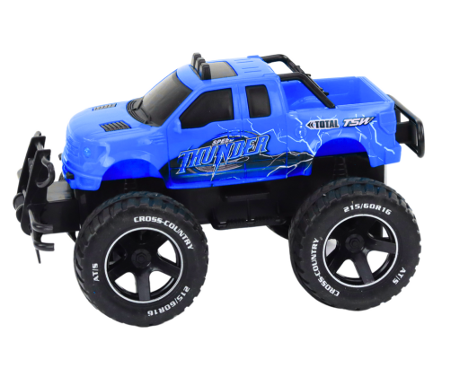 Toy Car Remote Controlled Off-Road Car RC 1:18 Blue