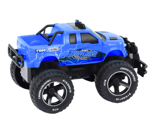 Toy Car Remote Controlled Off-Road Car RC 1:18 Blue