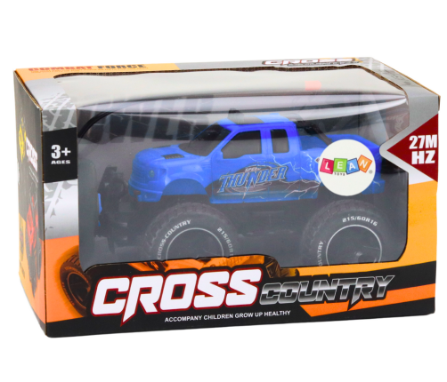 Toy Car Remote Controlled Off-Road Car RC 1:18 Blue