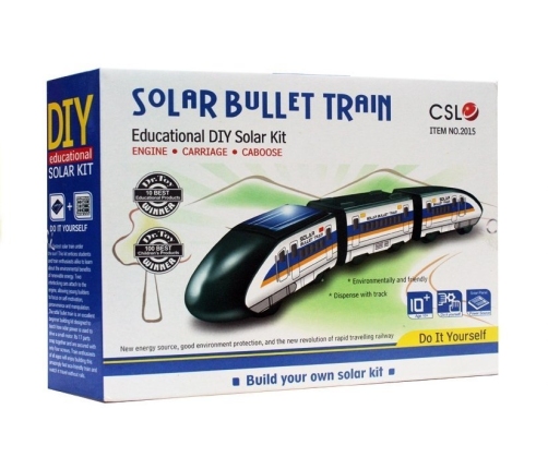 Solar Bullet Train - DIY Kit for Children