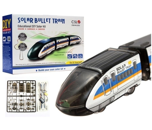 Solar Bullet Train - DIY Kit for Children