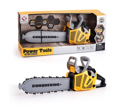 Chainsaw for Kids Rubber Blade Lights Sounds