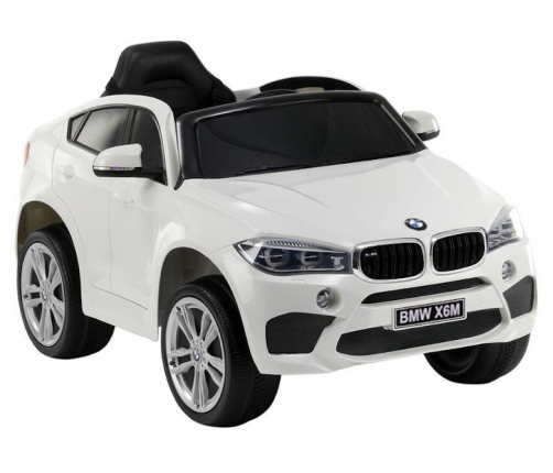 Vienvietīgs elektromobilis BMW X6 White