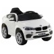 Vienvietīgs elektromobilis BMW X6 White