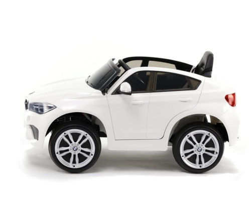 Vienvietīgs elektromobilis BMW X6 White