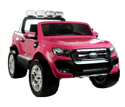 New Ford Ranger Pink Painting - 4x4 Electric Ride On Car