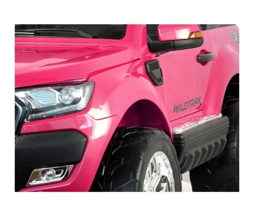 New Ford Ranger Pink Painting - 4x4 Electric Ride On Car